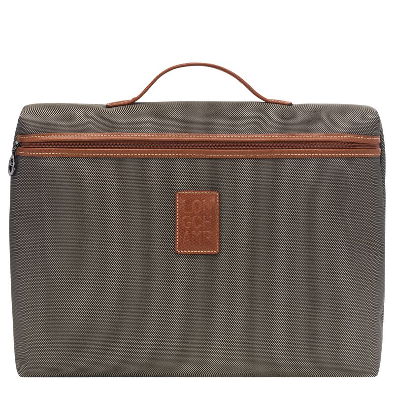 Men Longchamp Boxford S Briefcase Brown | Ireland-782ZSLDHY