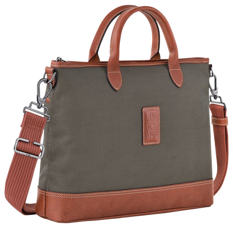 Men Longchamp Boxford S Briefcase Brown | Ireland-471IWDPKS