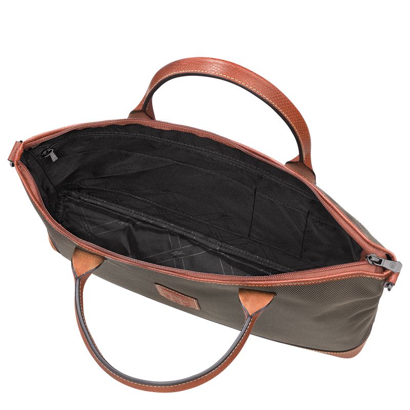 Men Longchamp Boxford S Briefcase Brown | Ireland-471IWDPKS