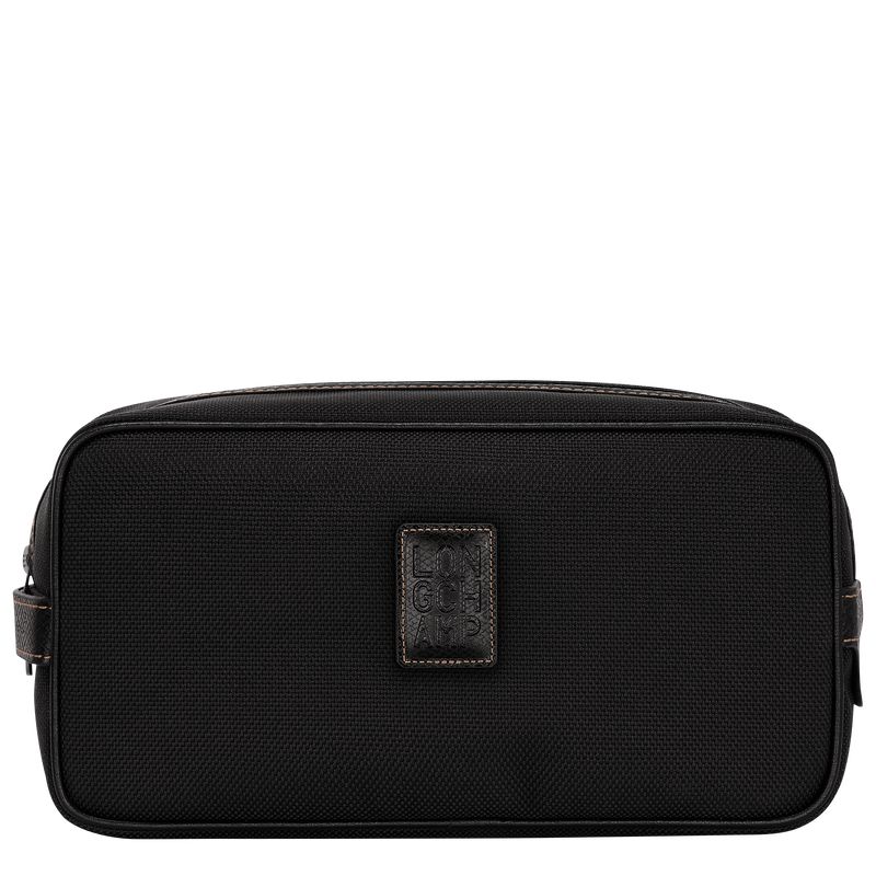 Men Longchamp Boxford Toiletry Bags Black | Ireland-721DJUVXY
