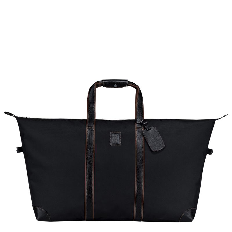 Men Longchamp Boxford Xl Travel Bag Black | Ireland-417EWCZLI