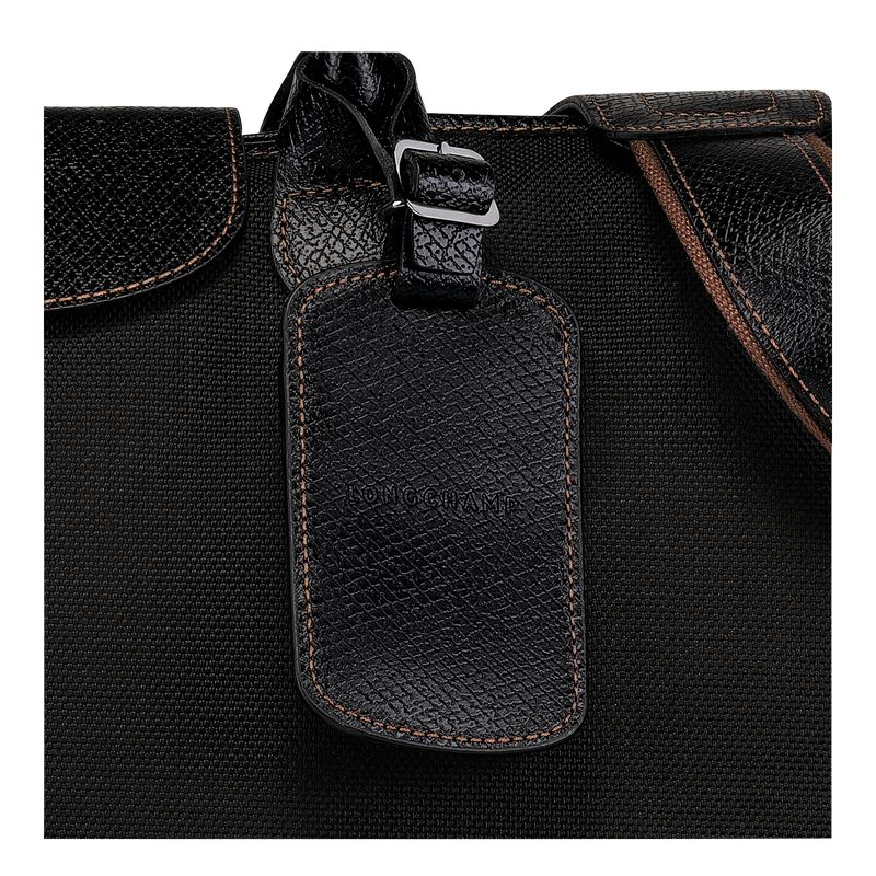 Men Longchamp Boxford Xl Travel Bag Black | Ireland-862RZWXDQ