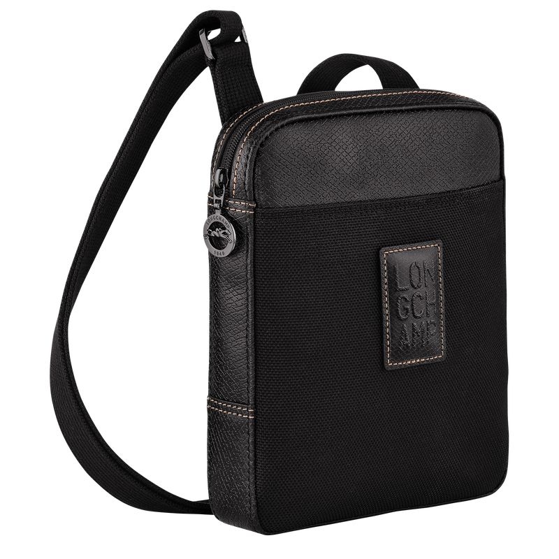Men Longchamp Boxford Xs Crossbody Bag Black | Ireland-906THWCNS