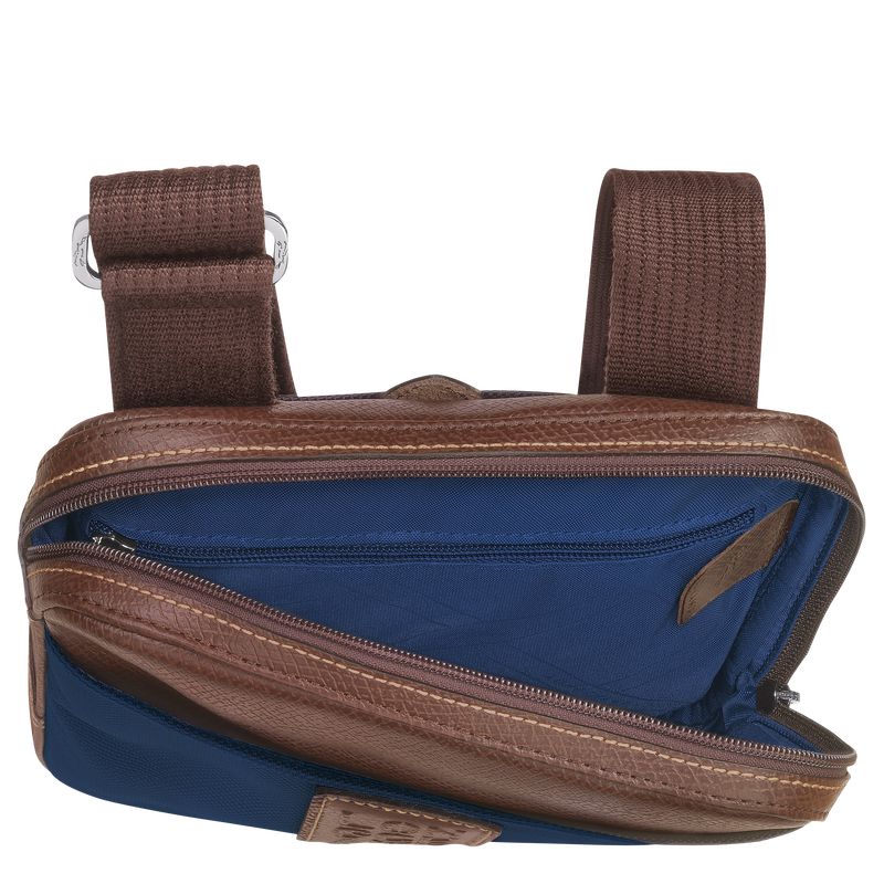 Men Longchamp Boxford Xs Crossbody Bag Blue | Ireland-305HLINQM