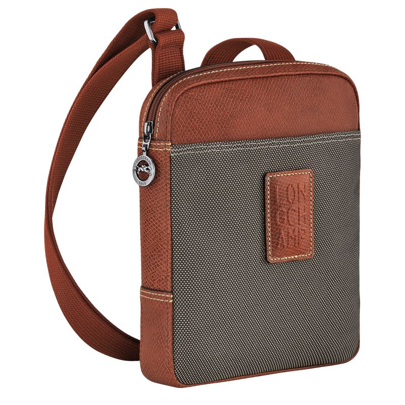 Men Longchamp Boxford Xs Crossbody Bag Brown | Ireland-867VWJBDK