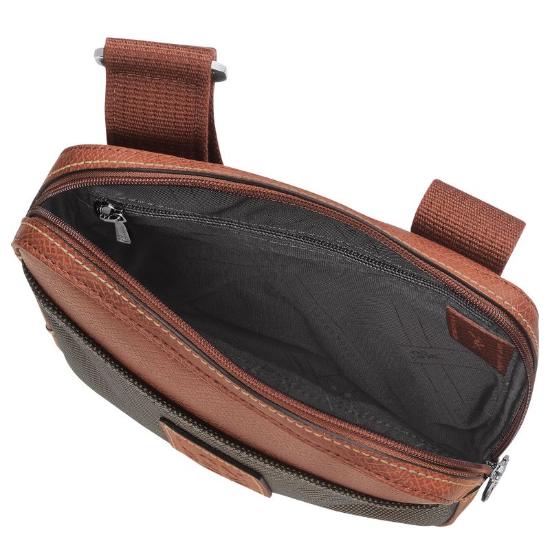 Men Longchamp Boxford Xs Crossbody Bag Brown | Ireland-867VWJBDK