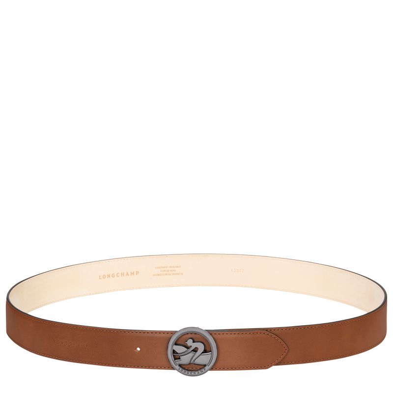 Men Longchamp Box-trot Belt Brown | Ireland-172DLBYJZ