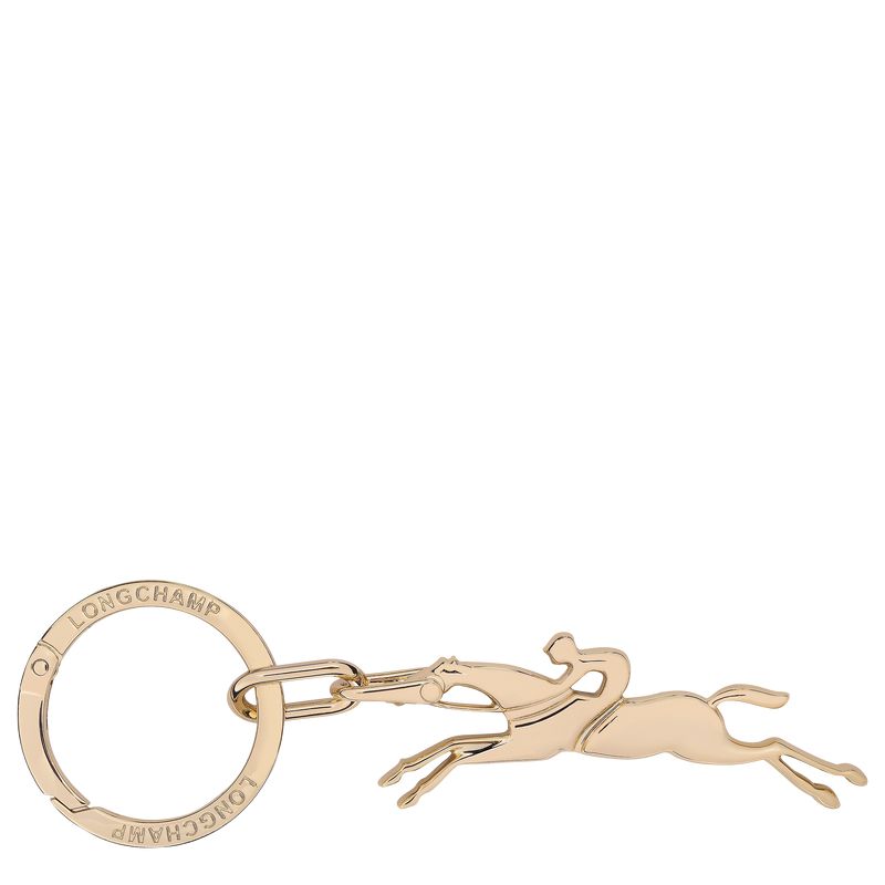 Men Longchamp Cavalier Key Rings Gold | Ireland-041BDEXQP