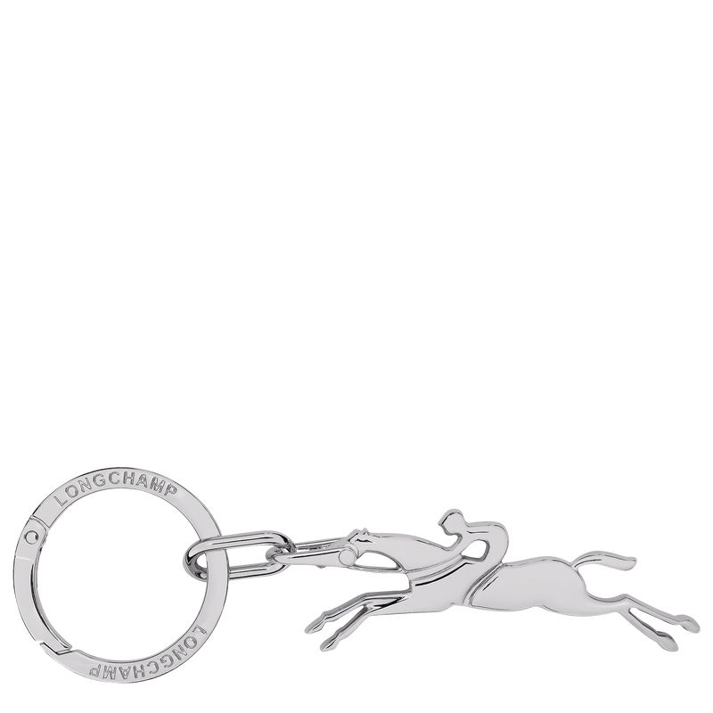 Men Longchamp Cavalier Key Rings Silver | Ireland-053ZLWVPE