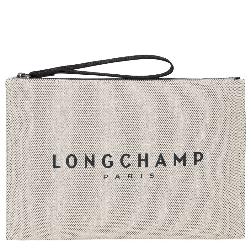 Men Longchamp Essential Pouch Cream | Ireland-315KELJHX