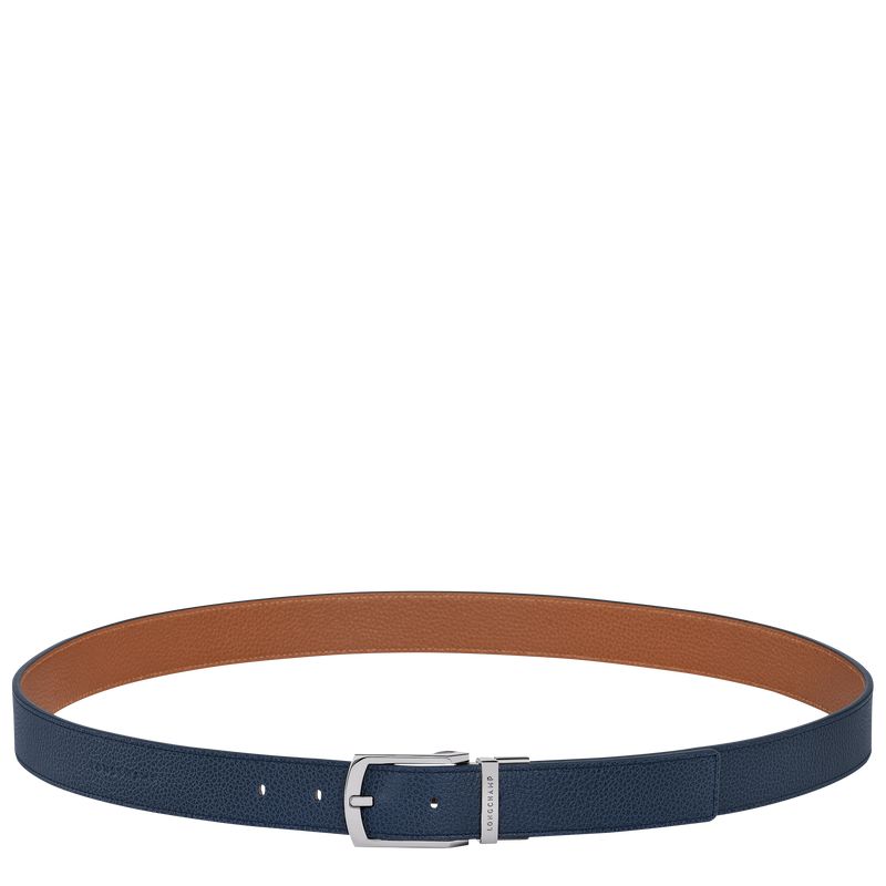 Men Longchamp Le Foulonné Belt Navy | Ireland-294ZHDCWE