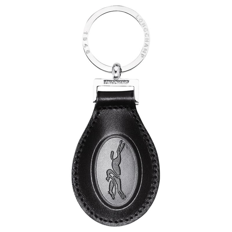 Men Longchamp Le Foulonné Key Rings Black | Ireland-150RWBFAQ
