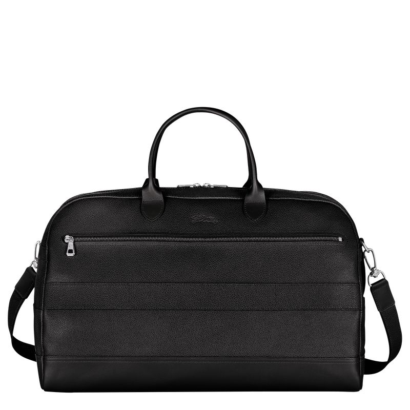 Men Longchamp Le Foulonné L Travel Bag Black | Ireland-231RGTYFW