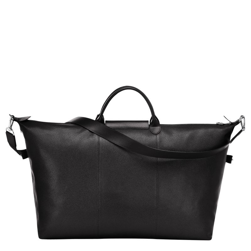 Men Longchamp Le Foulonné L Travel Bag Black | Ireland-056XFWCKS