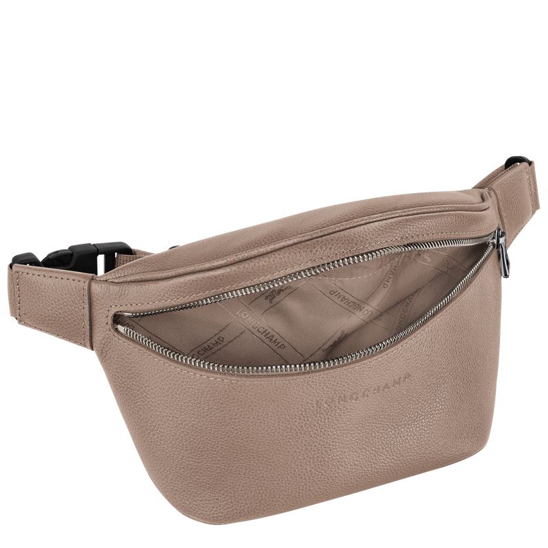 Men Longchamp Le Foulonné M Belt Bag Beige | Ireland-761LIYUXA