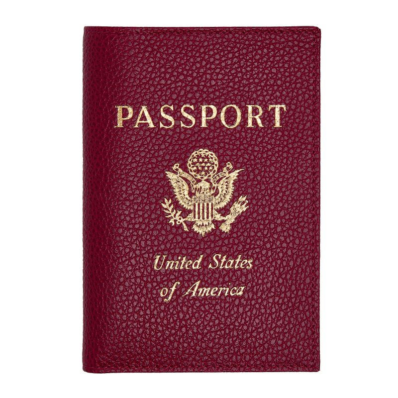 Men Longchamp Le Foulonné Passport Holder Fuchsia | Ireland-879XNYBAI