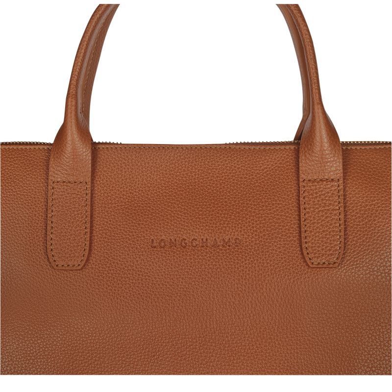 Men Longchamp Le Foulonné S Briefcase Brown | Ireland-036RUDKTP
