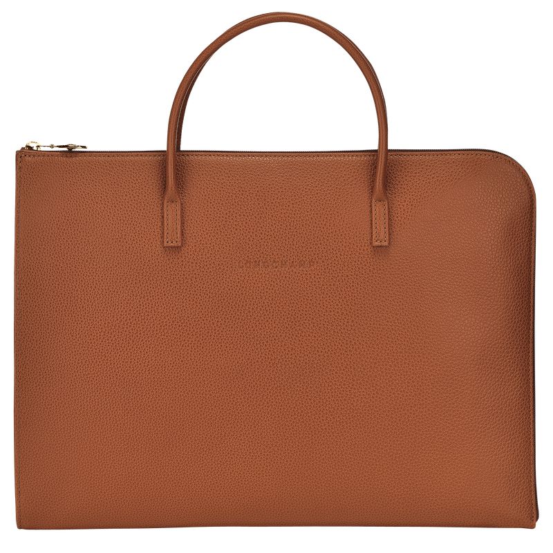 Men Longchamp Le Foulonné S Briefcase Brown | Ireland-503BRJPZW