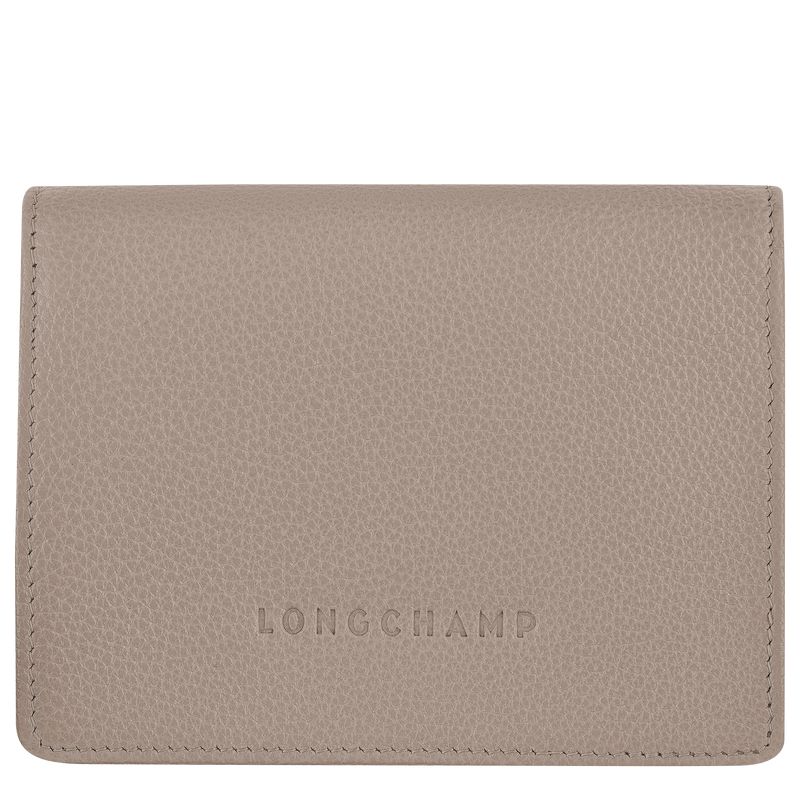 Men Longchamp Le Foulonné Wallet Beige | Ireland-108VBCYJP