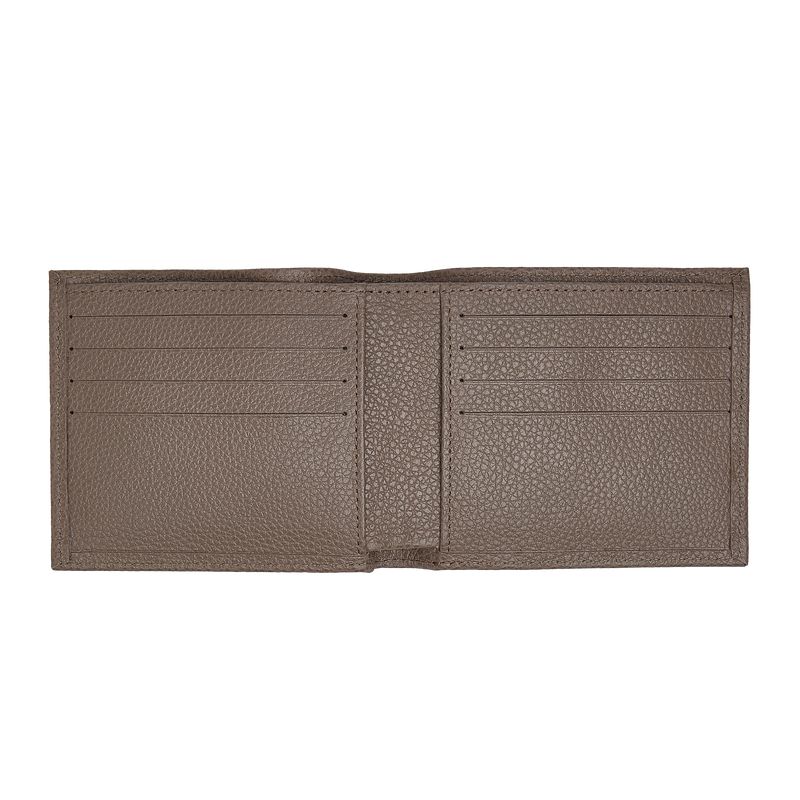 Men Longchamp Le Foulonné Wallet Beige | Ireland-719KRDUIG