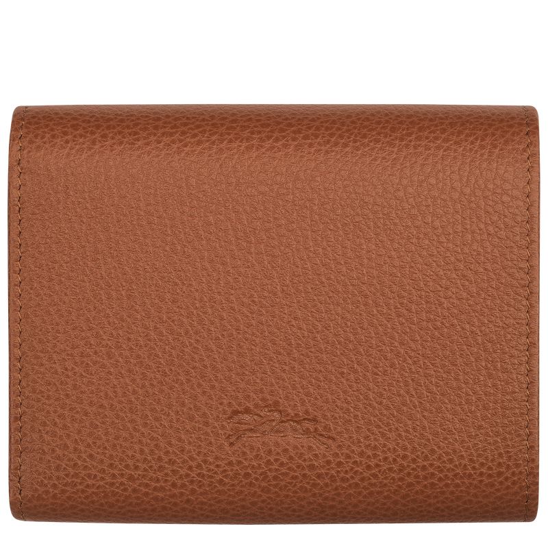 Men Longchamp Le Foulonné Wallet Brown | Ireland-417JXZCTH