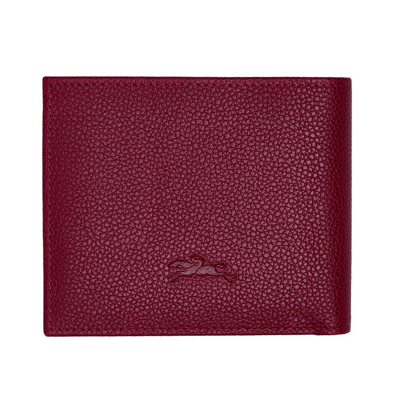 Men Longchamp Le Foulonné Wallet Pink | Ireland-810EQXDAZ