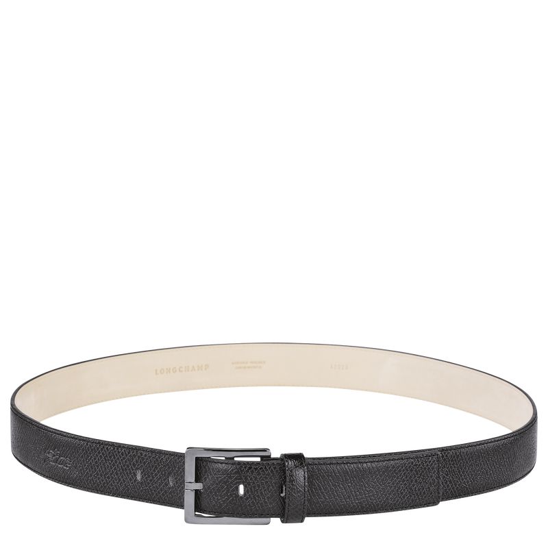 Men Longchamp Le Pliage Belt Black | Ireland-214HETNYK