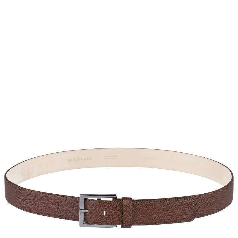 Men Longchamp Le Pliage Belt Brown | Ireland-894HYOTLJ