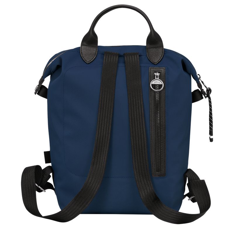Men Longchamp Le Pliage Energy L Backpack Navy | Ireland-469BJOKHA