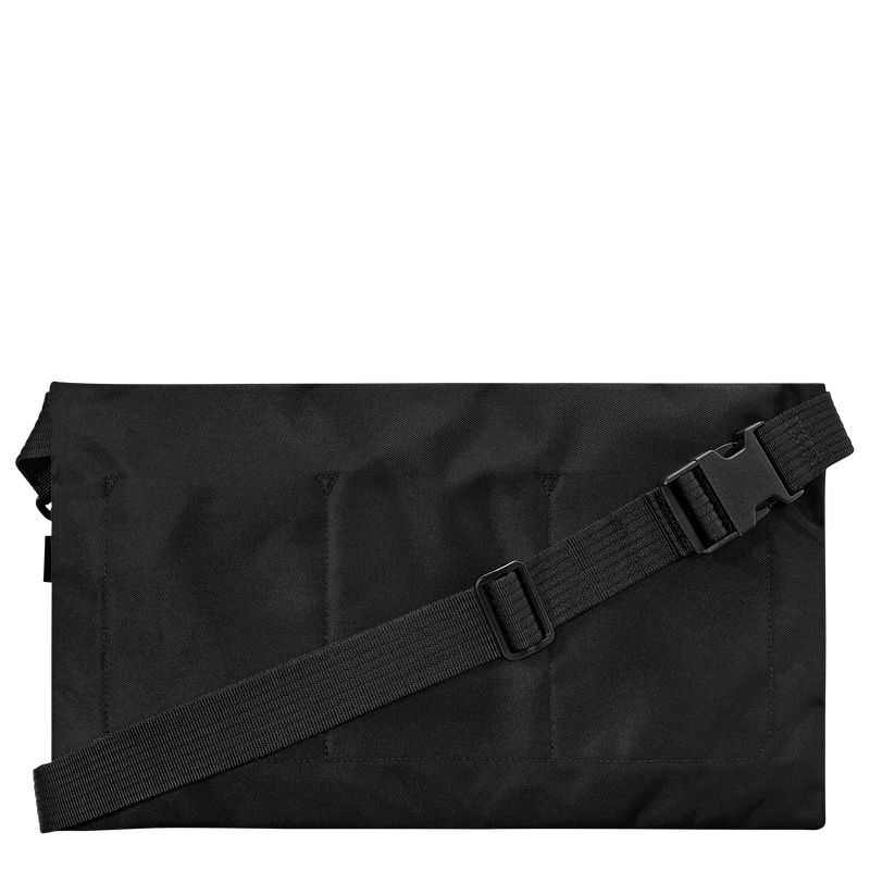 Men Longchamp Le Pliage Energy L Crossbody Bag Black | Ireland-341JYDMSZ