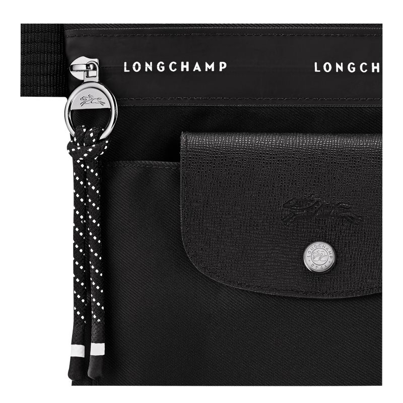 Men Longchamp Le Pliage Energy L Crossbody Bag Black | Ireland-341JYDMSZ