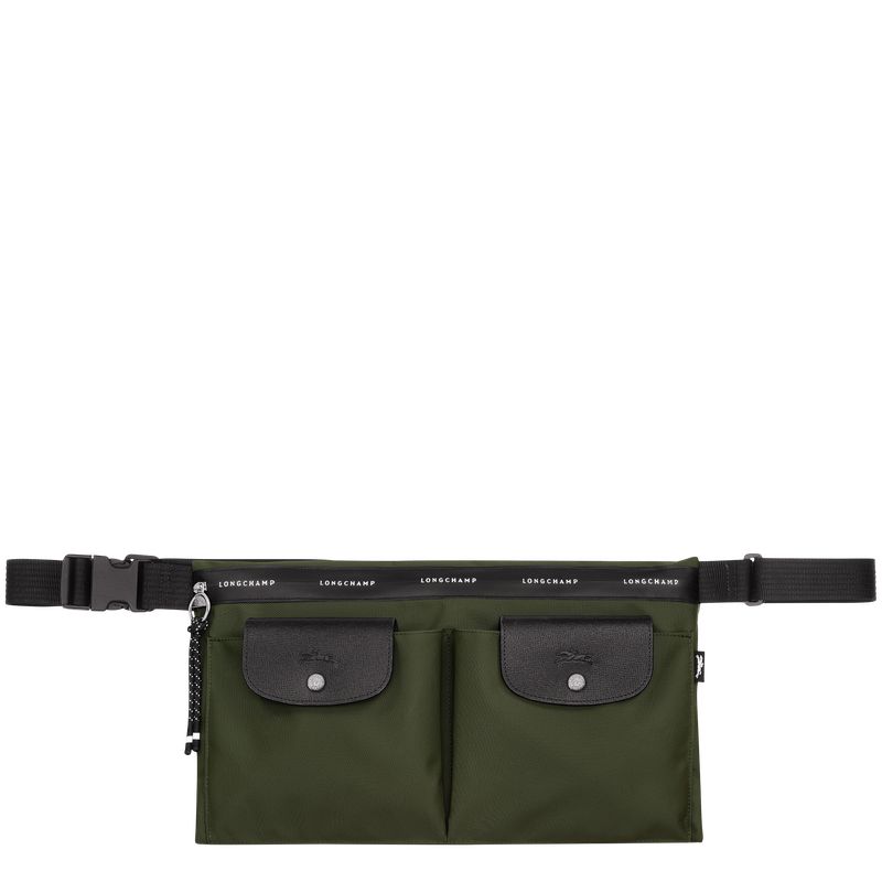 Men Longchamp Le Pliage Energy L Crossbody Bag Khaki | Ireland-367SAJRCY