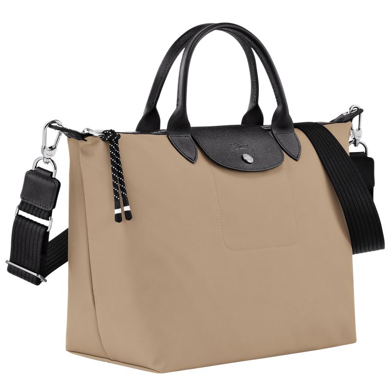 Men Longchamp Le Pliage Energy L Handbag Khaki | Ireland-852PTLFNV
