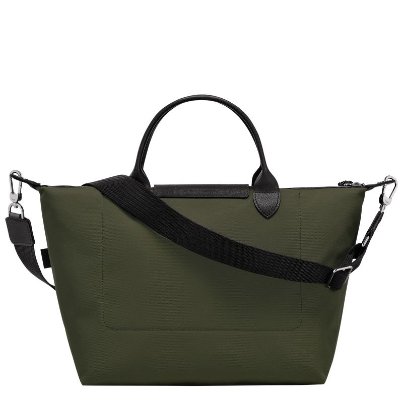 Men Longchamp Le Pliage Energy L Handbag Khaki | Ireland-796ICGMVP