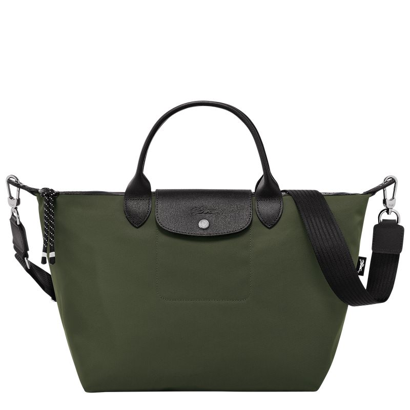 Men Longchamp Le Pliage Energy L Handbag Khaki | Ireland-796ICGMVP