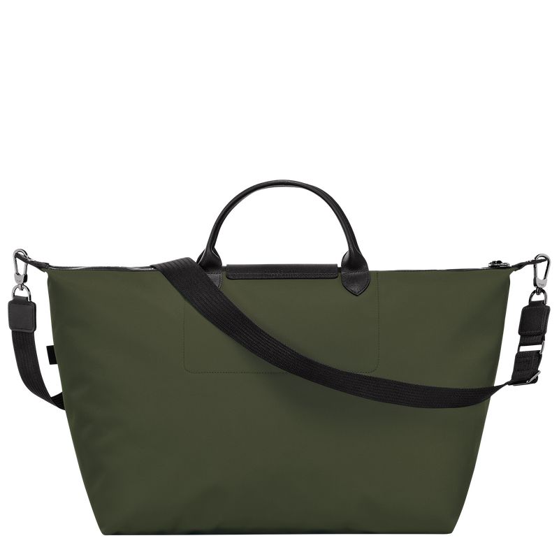 Men Longchamp Le Pliage Energy L Travel Bag Khaki | Ireland-895VNCGHU