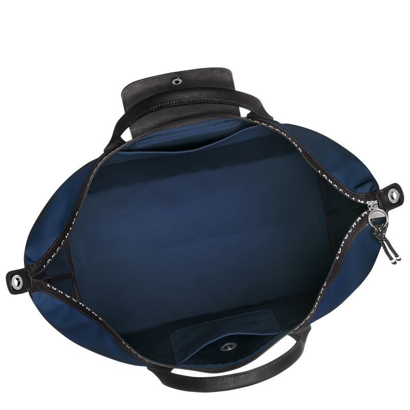 Men Longchamp Le Pliage Energy L Travel Bag Navy | Ireland-084XQEWUF