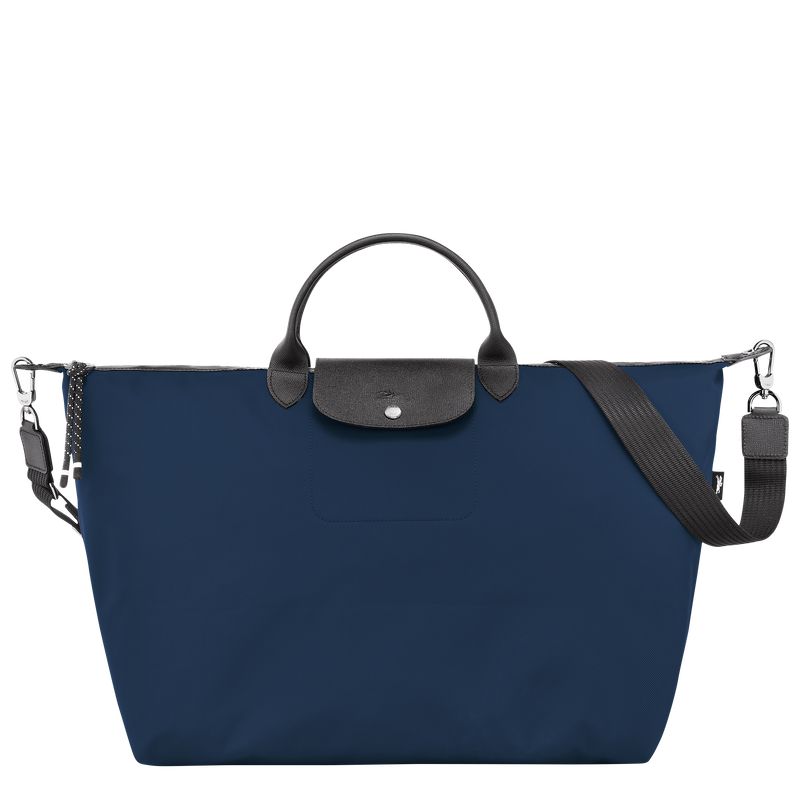 Men Longchamp Le Pliage Energy L Travel Bag Navy | Ireland-084XQEWUF