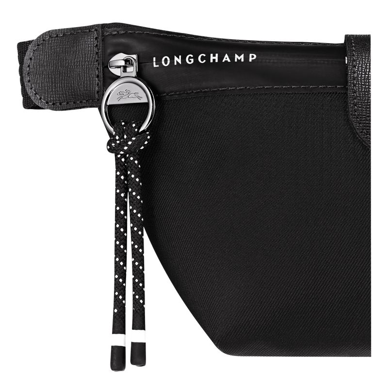 Men Longchamp Le Pliage Energy M Belt Bag Black | Ireland-921OQPMBS