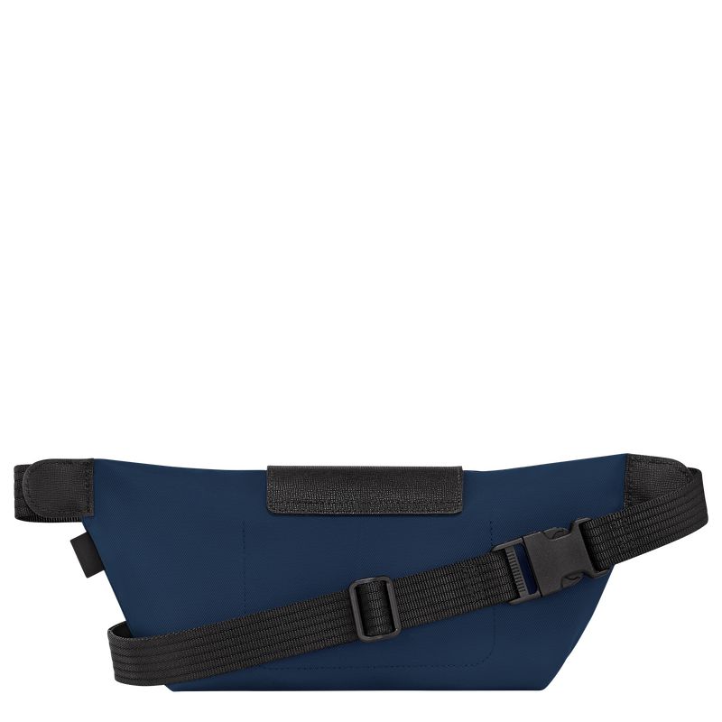 Men Longchamp Le Pliage Energy M Belt Bag Navy | Ireland-348SBCWXV