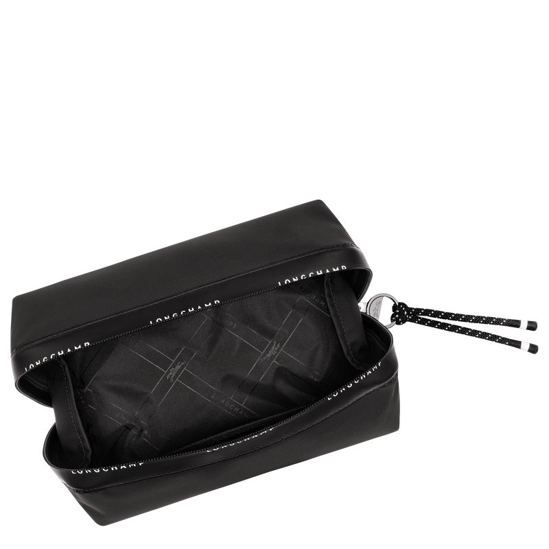 Men Longchamp Le Pliage Energy Pouch Black | Ireland-069YCNSLU