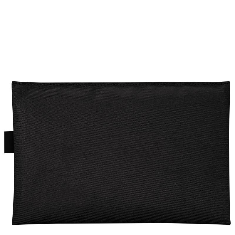 Men Longchamp Le Pliage Energy Pouch Black | Ireland-650HPJMXB