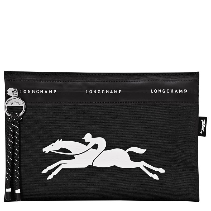 Men Longchamp Le Pliage Energy Pouch Black | Ireland-650HPJMXB