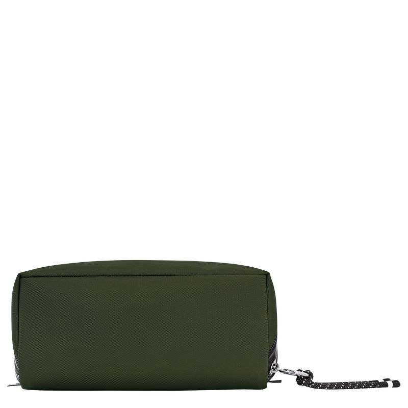 Men Longchamp Le Pliage Energy Pouch Khaki | Ireland-621PGAENZ