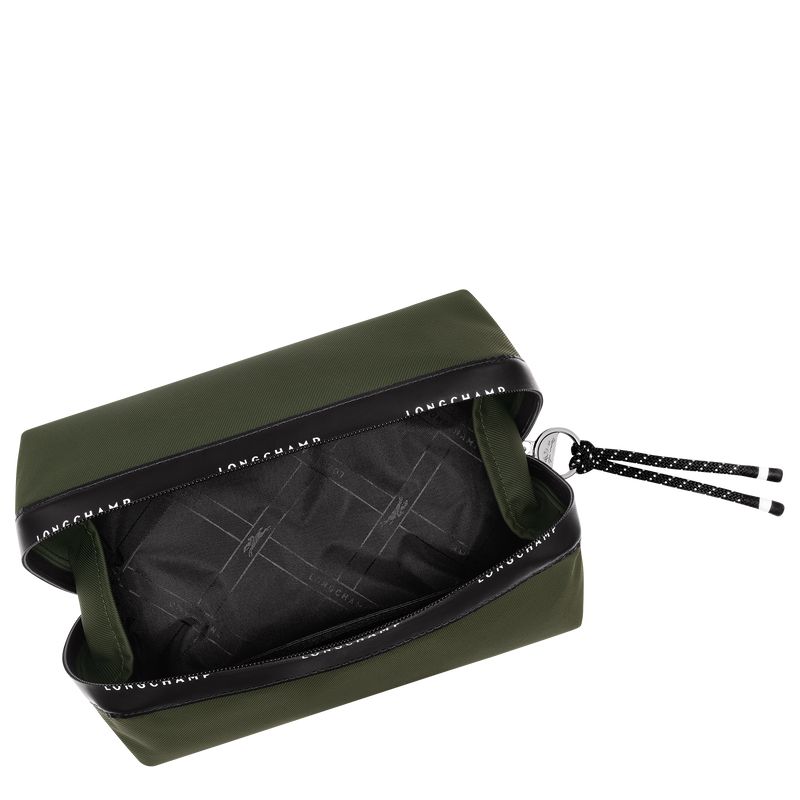 Men Longchamp Le Pliage Energy Pouch Khaki | Ireland-621PGAENZ