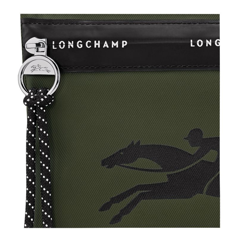 Men Longchamp Le Pliage Energy Pouch Khaki | Ireland-529LPISHW