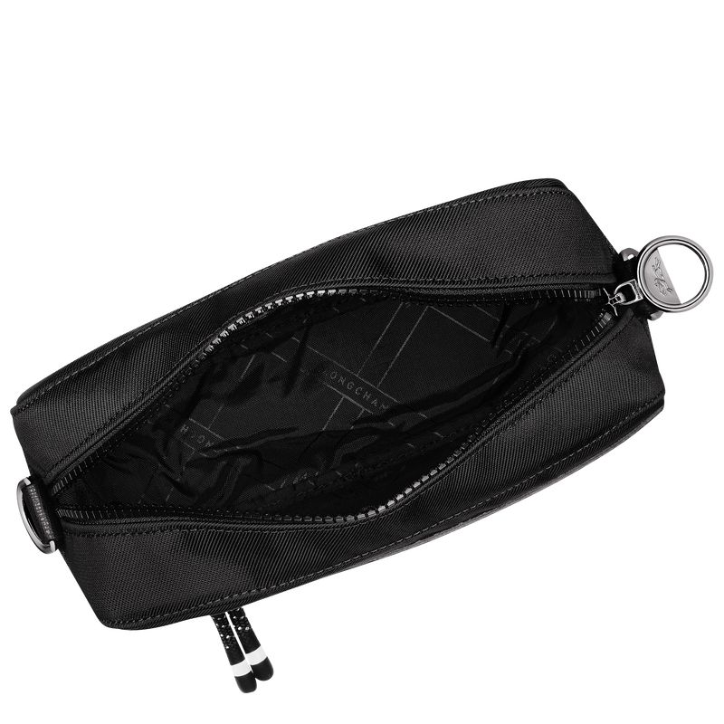Men Longchamp Le Pliage Energy S Camera Crossbody Bag Black | Ireland-695KXIPNB