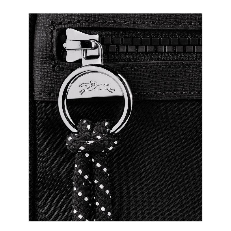 Men Longchamp Le Pliage Energy S Camera Crossbody Bag Black | Ireland-695KXIPNB