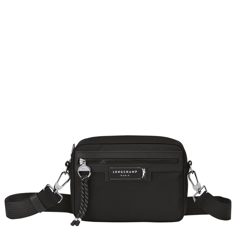 Men Longchamp Le Pliage Energy S Camera Crossbody Bag Black | Ireland-695KXIPNB