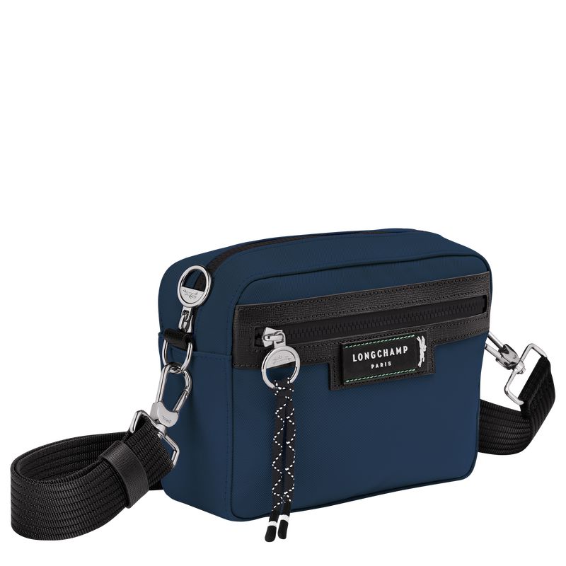 Men Longchamp Le Pliage Energy S Camera Crossbody Bag Navy | Ireland-406NTGCLQ